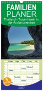 Cover-Bild zum Titel 'Familienplaner 2027 - Thailand - Trauminseln in der Andamanensee mit 5 Spalten (Wandkalender, 21 x 45 cm) CALVENDO' von 'Peter Schickert'