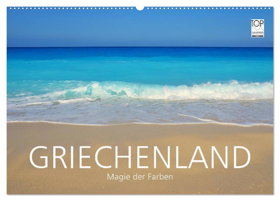 Griechenland - Magie der Farben (Wandkalender 2026 DIN A2 quer), CALVENDO Monatskalender - Fabian Keller