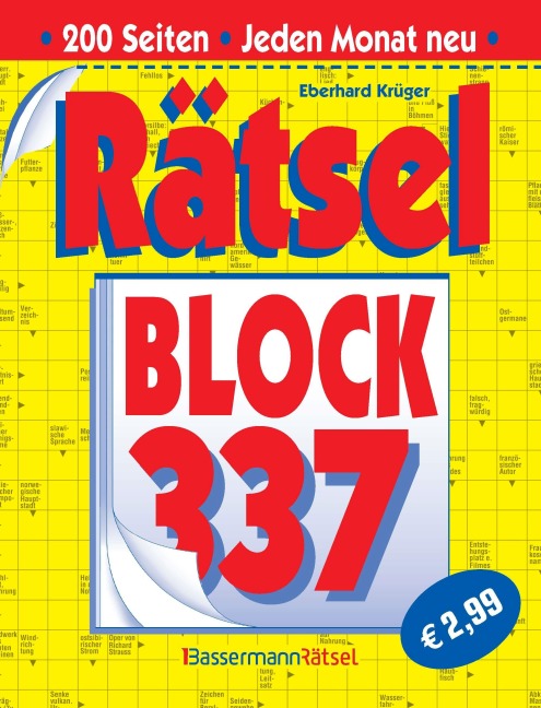 Rätselblock 337 (5 Exemplare à 2,99 EUR) - Eberhard Krüger