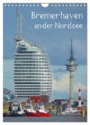 Cover-Bild zum Titel 'Bremerhaven an der Nordsee (Wandkalender 2026 DIN A4 hoch), CALVENDO Monatskalender' von 'Kattobello Kattobello'