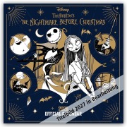 Cover-Bild zum Titel 'Tim Burton's The Nightmare before Christmas - Offizieller Kalender 2026' von ''