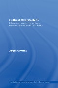 Cover-Bild zum Titel 'Cultural Overstretch?' von 'Jurgen Gerhards'