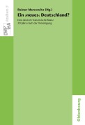 Cover-Bild zum Titel 'Ein 'neues' Deutschland? Eine deutsch-französische Bilanz 20 Jahre nach der Vereinigung' von ''