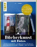 Motivblock - Bücherkunst mit Fotos. In Streifen geschnittene Fotos in ein Buch geklebt ergeben ein beeindruckendes Bild - Dominik Meißner