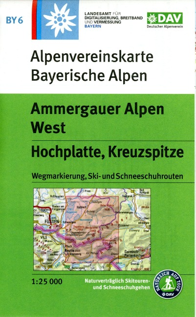 Ammergauer Alpen West, Hochplatte, Kreuzspitze - 