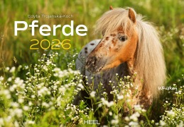 Cover-Bild zum Titel 'Pferde Kalender 2026 Wandkalender' von ''