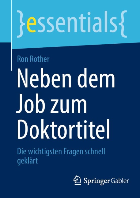 Neben dem Job zum Doktortitel - Ron Rother