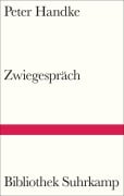 Cover-Bild zum Titel 'Zwiegespräch' von 'Peter Handke'