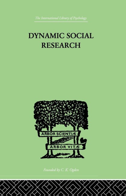 Dynamic Social Research - John J & Lindeman Hader