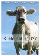 Cover-Bild zum Titel 'Kuhle Kühe 2027 (Tischkalender 2027 DIN A5 hoch), CALVENDO Monatskalender' von 'Monika Dietsch'