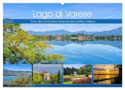 Cover-Bild zum Titel 'Lago di Varese - Eine der schönsten Seenlandschaften Italiens (Wandkalender 2026 DIN A2 quer), CALVENDO Monatskalender' von 'LianeM LianeM'