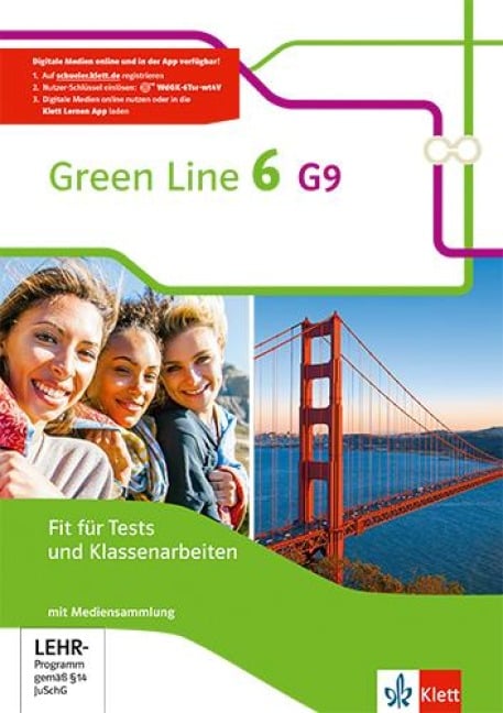 Green Line 6 G9. Fit für Tests und Klassenarbeiten mit Lösungsheft und Mediensammlung Klasse 10 - 