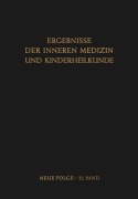 Cover-Bild zum Titel 'Ergebnisse der Inneren Medizin und Kinderheilkunde' von 'L. Heilmeyer, A. Prader, R. Schoen'