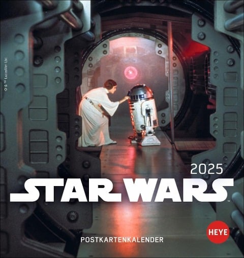 Star Wars Postkartenkalender 2025 - 