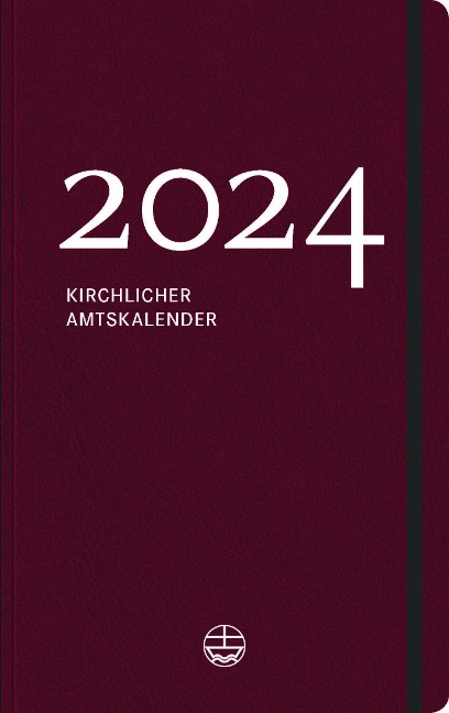 Kirchlicher Amtskalender 2024 - rot - 