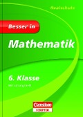 Cover-Bild zum Titel 'Besser in Mathematik - Realschule 6. Klasse' von 'Maike Finnern, Barbara Weber'
