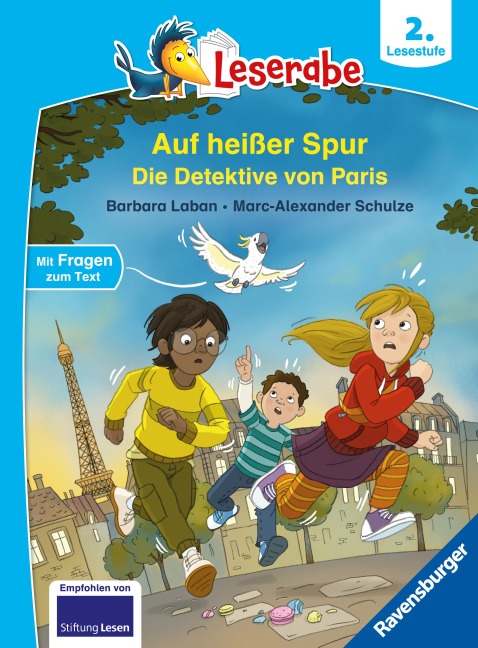 Leserabe 2. Lesestufe - Auf heißer Spur - Die Detektive von Paris - Barbara Laban