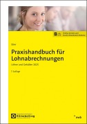 Cover-Bild zum Titel 'Praxishandbuch für Lohnabrechnungen' von 'Markus Stier, Sabine Schütt'