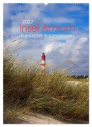 Cover-Bild zum Titel 'Insel Amrum - Friesische Impressionen (Wandkalender 2027 DIN A2 hoch), CALVENDO Monatskalender' von 'AD DESIGN Photo PhotoArt Dölling'