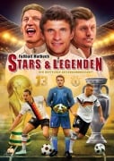 Cover-Bild zum Titel 'Fußball-Malbuch STARS & LEGENDEN der deutschen Nationalmannschaft ab 6 Jahren mit 50 Motiven zum Ausmalen - ohne Spielersteckbrief' von 'Josef Mickey Müller'
