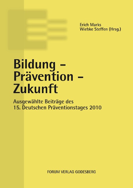 Bildung - Prävention - Zukunft - 