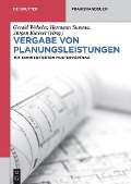 Cover-Bild zum Titel 'Vergabe von Planungsleistungen' von ''