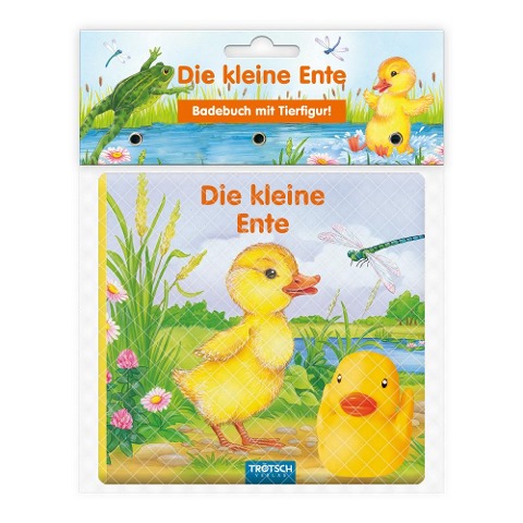 Trötsch Badebuch mit Tierfigur Die kleine Ente -  Trötsch Badebuch mit Tierfigur Die kleine Ente -