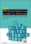 Cover-Bild zum Titel 'SPS-Programmierung mit SCL im TIA-Portal' von 'Karl Schmitt'