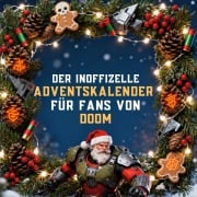 Cover-Bild zum Titel 'Der inoffizielle Adventskalender für Fans von DOOM' von 'Eva Bauer'