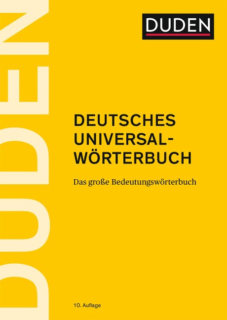 Duden - Deutsches Universalwörterbuch - 