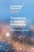 Cover-Bild zum Titel 'Translation in Analytic Philosophy' von 'Francesca Ervas'