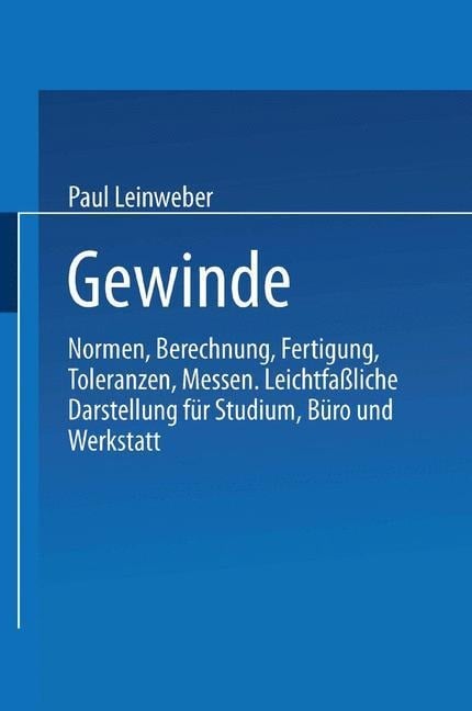 Gewinde - Paul Leinweber