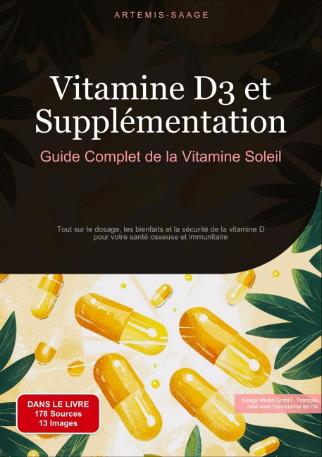 Vitamine D3 et Supplémentation: Guide Complet de la Vitamine Soleil - Artemis Saage