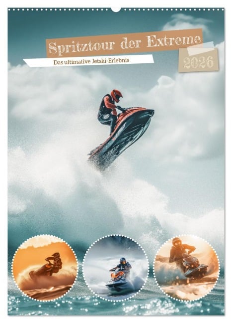 Spritztour der Extreme (Wandkalender 2026 DIN A2 hoch), CALVENDO Monatskalender - Steffen Gierok-Latniak