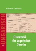 Cover-Bild zum Titel 'Ungarische Grammatik' von 'Borbála Keszler, Klára Lengyel'