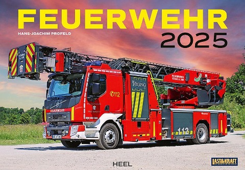 Feuerwehr Kalender 2025 Wandkalender - Hans-Joachim Profeld