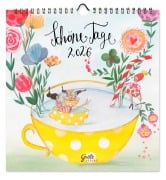 Cover-Bild zum Titel 'Schöne Tage Kalender 2026' von 'Silke Leffler'