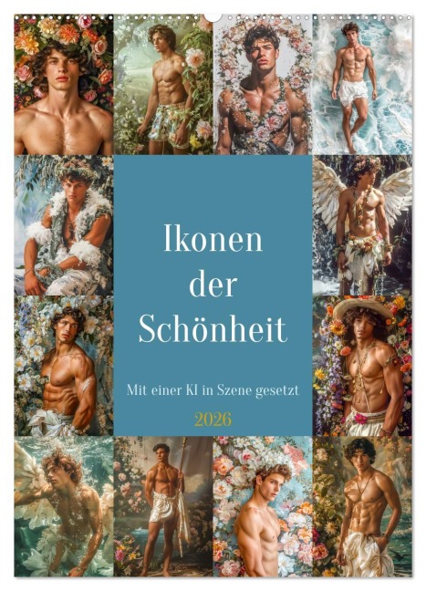 Ikonen der Schönheit (Wandkalender 2026 DIN A2 hoch), CALVENDO Monatskalender - Steffen Gierok-Latniak