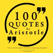 Cover-Bild zum Titel '100 Quotes by Aristotle: Great Philosophers & their Inspiring Thoughts' von 'Aristotle'