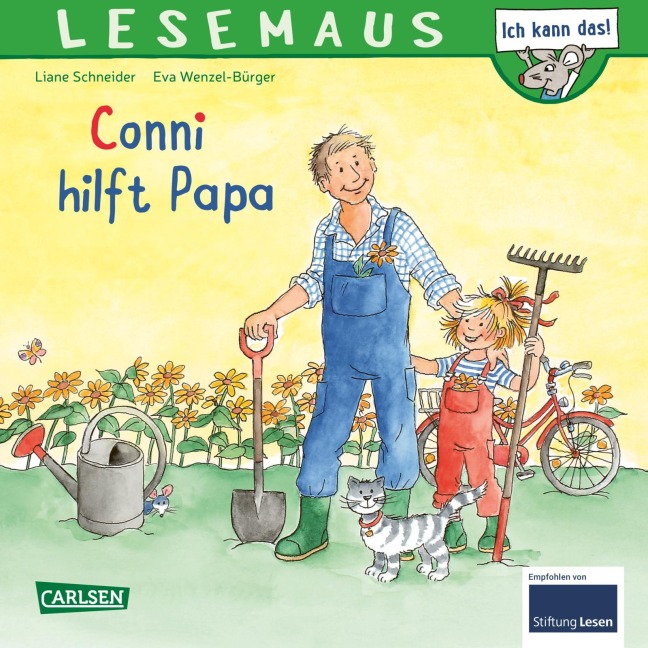 LESEMAUS 191: Conni hilft Papa - Liane Schneider