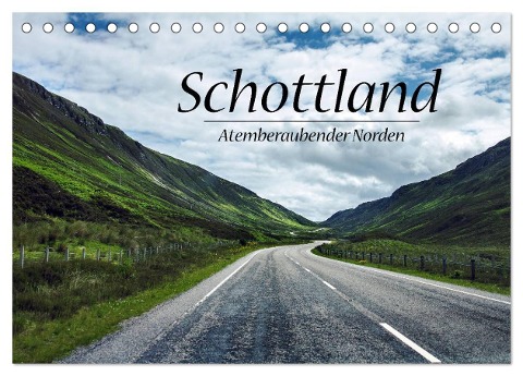 Schottland, Atemberaubender Norden (Tischkalender 2024 DIN A5 quer), CALVENDO Monatskalender - Sina Sohn