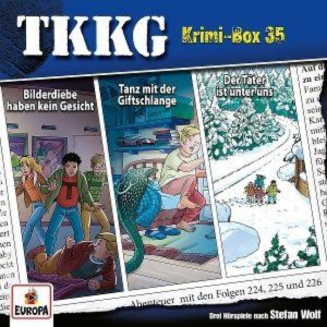 Krimi-Box 35 (Folgen 224,225,226) - Tkkg