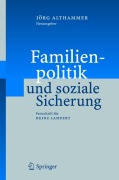 Cover-Bild zum Titel 'Familienpolitik und soziale Sicherung' von ''