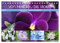 Von Hellblau bis Violett Blütenpracht (Tischkalender 2024 DIN A5 quer), CALVENDO Monatskalender - Gisela Kruse