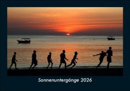 Cover-Bild zum Titel 'Sonnenuntergänge 2026 Fotokalender DIN A5' von 'Tobias Becker'