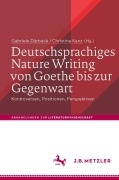 Cover-Bild zum Titel 'Deutschsprachiges Nature Writing von Goethe bis zur Gegenwart' von ''