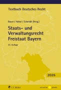 Cover-Bild zum Titel 'Staats- und Verwaltungsrecht Freistaat Bayern' von ''