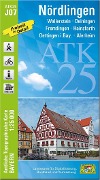 Cover-Bild zum Titel 'ATK25-J07 Nördlingen (Amtliche Topographische Karte 1:25000)' von ''