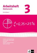 Arbeitshefte Mathematik 3. Neubearbeitung. Arbeitsheft plus Lösungsheft. Prozent- Zinsrechnung, Zuordnungen, Gleichungen, Geometrie, Flächen-, Rauminhalt - 