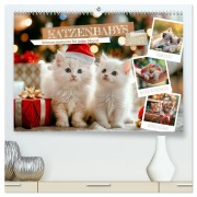 Cover-Bild zum Titel 'Katzenbabys - Schnurrmomente für jeden Monat (hochwertiger Premium Wandkalender 2027 DIN A2 quer), Kunstdruck in Hochglanz' von 'Melanie Viola'